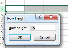 2 Cara Mengubah atau Mengatur Ukuran Baris Dalam Microsoft Excel